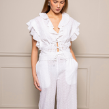 Talullah Top Queen White (PRE-ORDER. LEV: UKE 21)