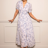 Fabienne Dress Blue Bird