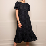 Johanna Midi Dress Polka Dot