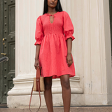 Benita Dress Lipstick Linen