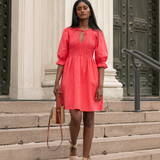 Benita Dress Lipstick Linen