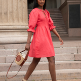 Benita Dress Lipstick Linen