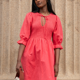 Benita Dress Lipstick Linen