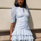 Rachel Dress Vintage Blue