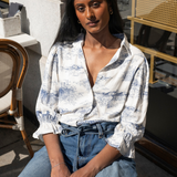 Amy Shirt Derby Blue