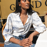 Amy Shirt Derby Blue
