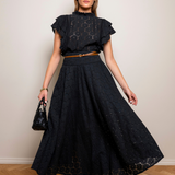 Astrid Skirt Black Lace