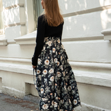 Astrid Skirt Antique Black Poplin