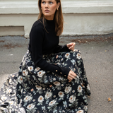 Astrid Skirt Antique Black Poplin