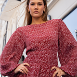 Rosie Maxi Dress Ruby Red