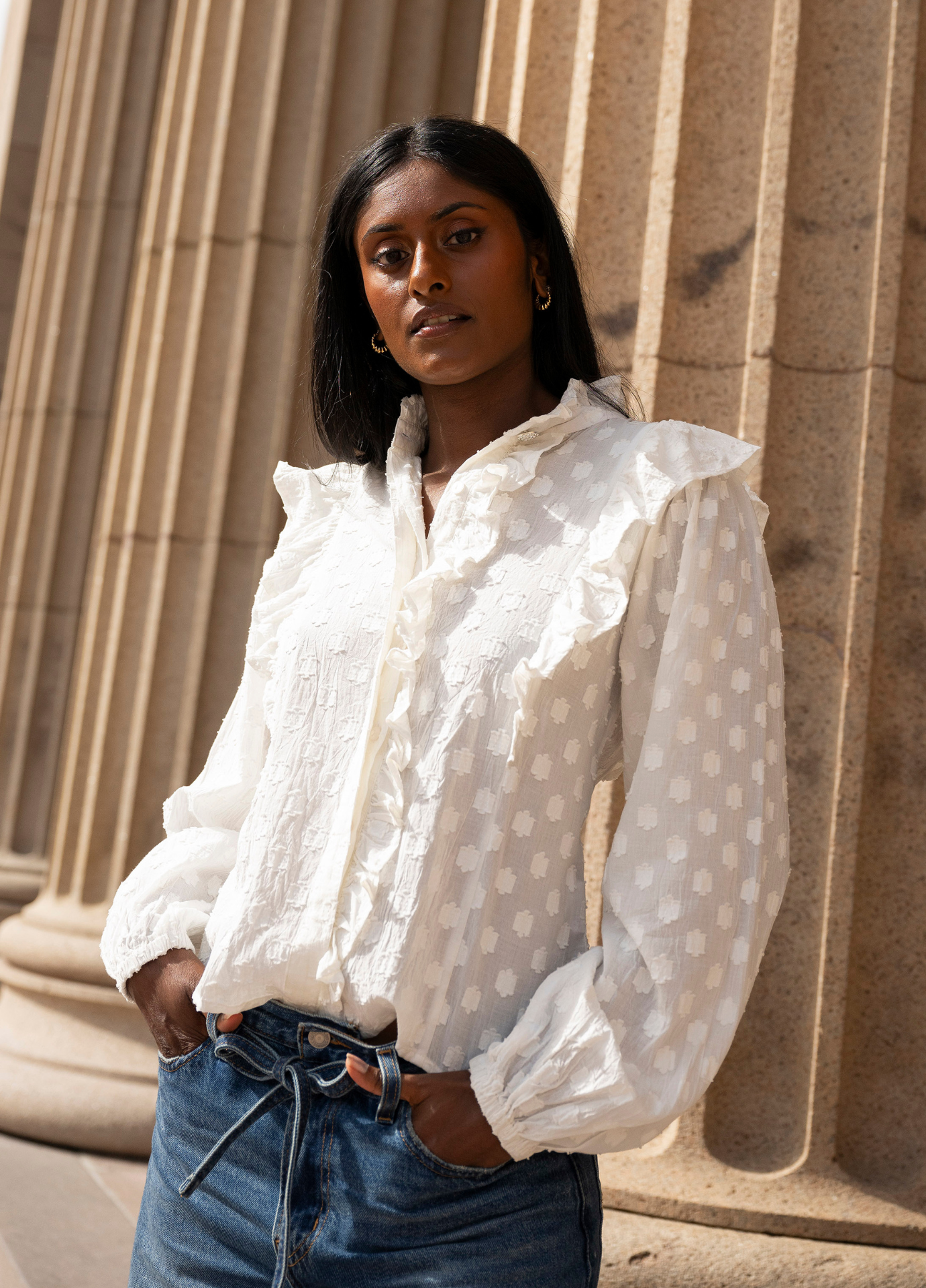 Maya Blouse Powder – MISSMAYA NORWAY