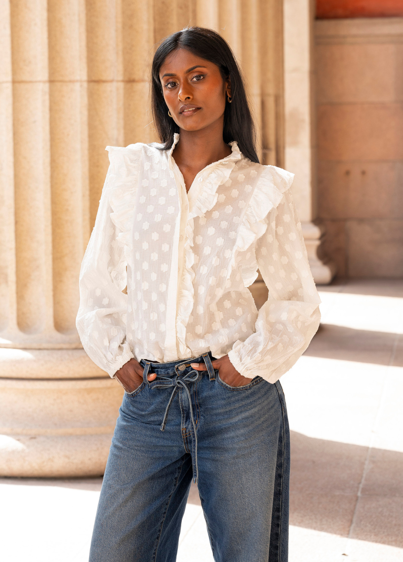 Maya Blouse Powder – MISSMAYA NORWAY