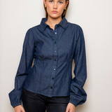 Live Blouse Dark Denim