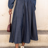 Astrid Skirt Dark Denim