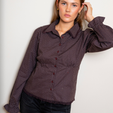 Live Blouse Cocoa Poplin (PRE-ORDER. DEL: WEEK 35)