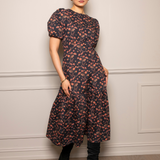 Johanna Dress Sangria Poplin (PRE-ORDER. DEL: WEEK 35)