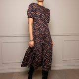 Johanna Dress Sangria Poplin (PRE-ORDER. DEL: WEEK 35)