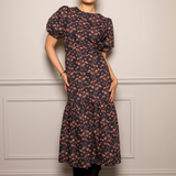 Johanna Dress Sangria Poplin (PRE-ORDER. DEL: WEEK 35)