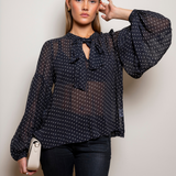 Ria Tie Up Top London (PRE-ORDER. DEL: WEEK 35)