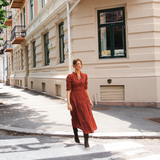 Madison Dress Cinnamon (PRE-ORDER. DEL: WEEK 35)