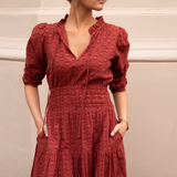 Madison Dress Cinnamon (PRE-ORDER. DEL: WEEK 35)
