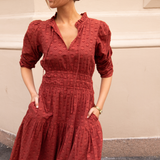 Madison Dress Cinnamon (PRE-ORDER. DEL: WEEK 35)