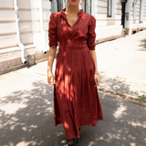 Madison Dress Cinnamon (PRE-ORDER. DEL: WEEK 35)