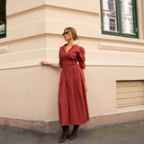 Madison Dress Cinnamon (PRE-ORDER. DEL: WEEK 35)