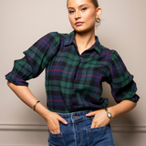 Amy Shirt Scottish Plaid