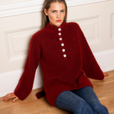 Enea Sweater Deep Red