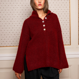 Enea Sweater Deep Red