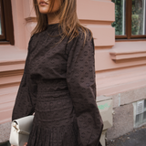 Jeanne Dress Mocha (PRE-ORDER. DEL: WEEK 35)