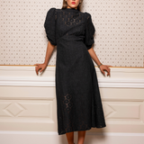 Dakota Dress Black Lace (PRE-ORDER. DEL: WEEK 35)