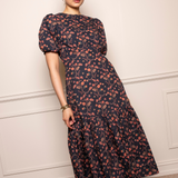 Johanna Dress Sangria Poplin
