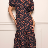 Johanna Dress Sangria Poplin