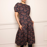Johanna Dress Sangria Poplin