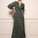 Noor Maxi Dress Luxe Green