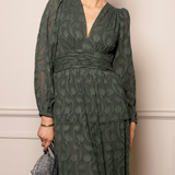 Noor Maxi Dress Luxe Green