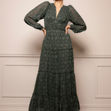 Noor Maxi Dress Luxe Green