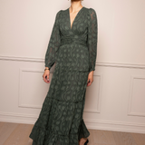 Noor Maxi Dress Luxe Green