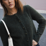 Ulla Mohair Cardigan Harvest Green