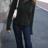 Ulla Mohair Cardigan Harvest Green