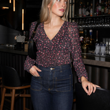 Marion Blouse French Rose Mesh