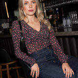 Marion Blouse French Rose Mesh