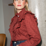 Maya Blouse Cinnamon