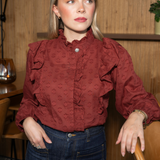 Maya Blouse Cinnamon
