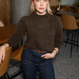 Bella Mohair Sweater Mocha