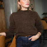 Bella Mohair Sweater Mocha