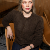 Ulla Mohair Cardigan Mocha