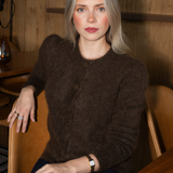 Ulla Mohair Cardigan Mocha